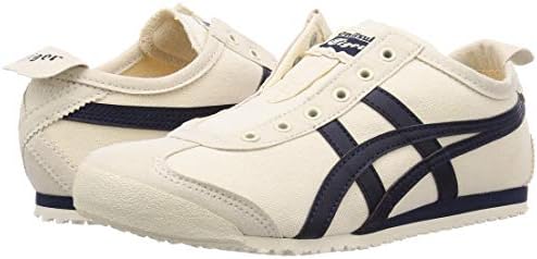 Asics Men's Mexico 66 Slip-On Gymnastics Shoe, Beige Bleu Nuit, 6.5 UK — view 6