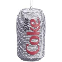 Kurt Adler Coca-Cola Diet Coke Can Christmas Ornament