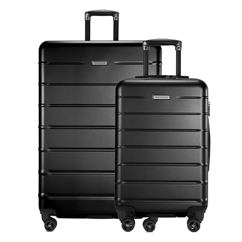 Image of Ricardo Beverly Hills Cambria Hardside Luggage | Stylish Suitcase with Wheels for Effortless Travel, Expandable and Secure TSA-Locked Packing, 2-Piece Set (20 inch, 29 inch)