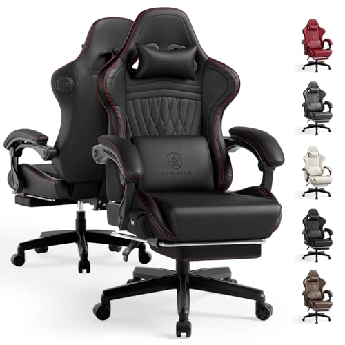 GTPLAYER ACE-PRO Music Gaming Chairs – Built-in Speakers, App Support & Bluetooth Control,...