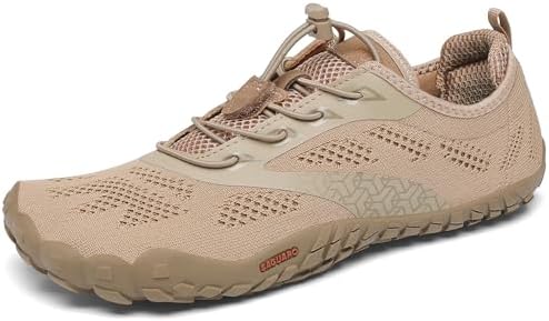SAGUARO Unisex Barfußschuhe Leicht Atmungsaktiv Tragbar Traillaufschuhe Weich rutschfest Fitnessschuhe für Outdoor & Indoor