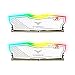 Produktbild TEAMGROUP Team T-Force Delta RGB DDR4 Gaming Speicher 2X 8GB 3200MHz 288pin DIMM weiß