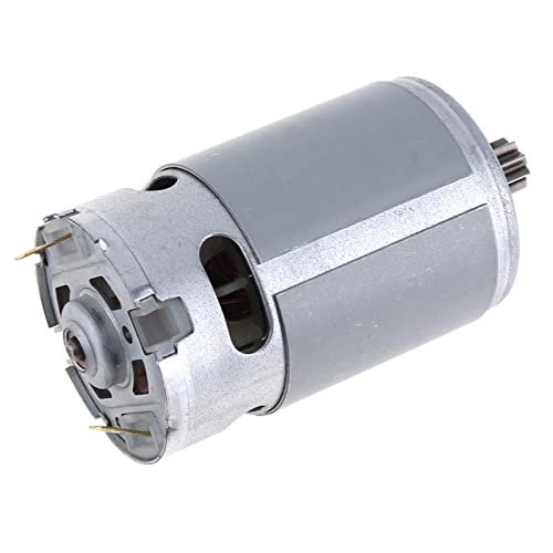 Motor RS550 DC 12V de 9 dientes para reparar atornilladores portátiles