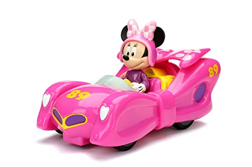 Jada Toys Disney Mickey & The Roadster Racers Rc/Radio Control Toy Vehicle, Hot Pink #TOP5