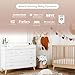 dadada Baby Harmony Set, Nursery Furniture Set. Baby Crib and Dresser Combo. Soho 3-in-1 Convertible Crib and Austin 5 Drawer Nursery Dresser. Natural Beechwood