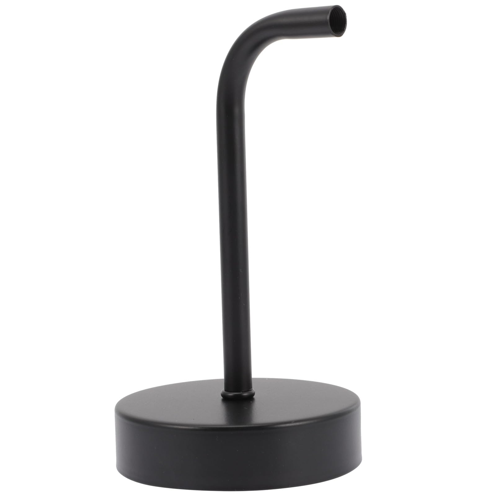 CALLARON Soporte Montaje Resistente Negro Lámpara de de Metal Pared en Fácil de Usar, Diseño Simple Adecuado para Decoración Dormitorio