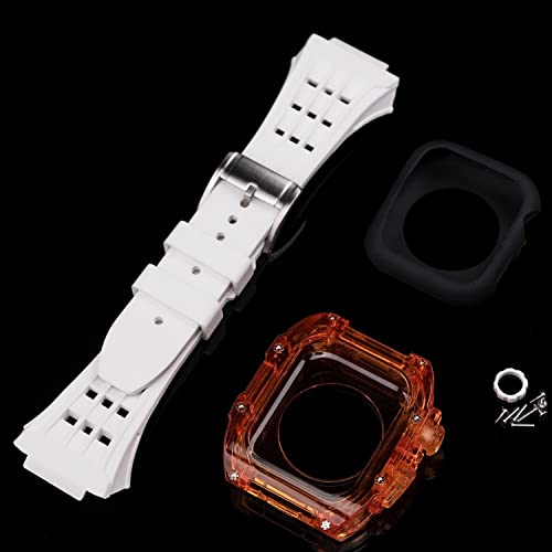 Kit modification Apple Watch Ultra 49mm antichoc et bracelet phosphorescent - 4