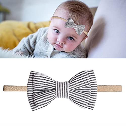 Faixa de cabelo para bebê com 10 peças, conjunto de acessórios para arco de cabelo infantil, tiaras
