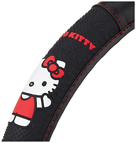 Plasticolor Hello Kitty Ribbon Steering Wheel Cover #TOP2