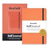 BestSelf 13-Week Self Journal & Goal Planner – Undated Daily ADHD-Friendly Journal for Men & Women | Productivity, Gratitude, Reflection & Habit Tracker | 2025 Life Organizer with Prompts, Coral
