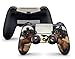 Skins4u® Aufkleber Faceplate Design Skins Sticker Cover für PS4 Controller Vinyl Playstation 4 Zwei Pferde
