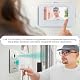 Mathfel 4 Draht Videotürsprechanlage mit Fingerprint und WLAN-Option
