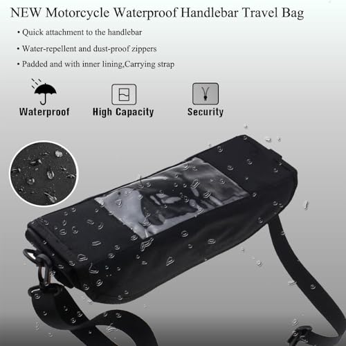 Bolsa impermeable para motocicleta KLE500 2025-2026 miniatura 3