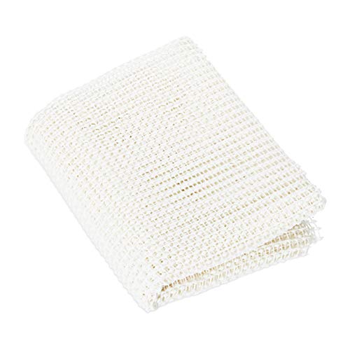 Relaxdays Non Rug Pad, Customisable Carpet Underlay Mat, Anti-Slip Applique, White, 120 x 180 cm