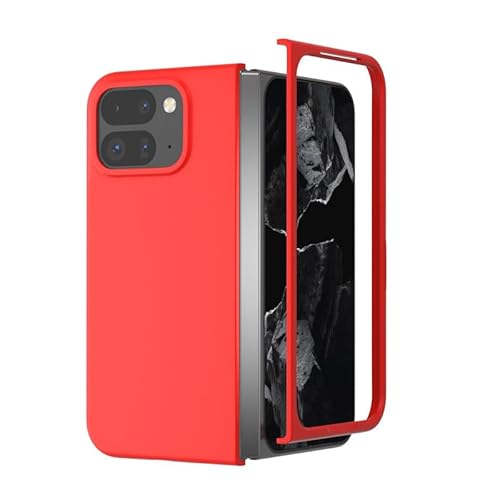 LUNBER-ARMOR�EFor Pixel 11 Pro Fold �P�[�X �ϏՌ� �J�o�[ �v���X�`�b�N �n�[�h�P�[�X �V���v�� ���� ������ �������(���b�h)