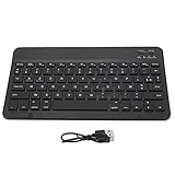 clavier azerty en qwerty Structure en métal brossé : Le panneau du clavier est antidérapant et offre une sensation de haute qualité.