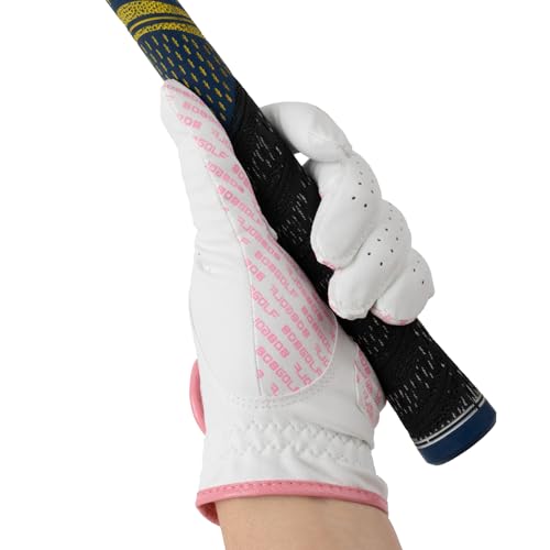 &0&Golf Golf Glove For Women Non-Slip Microfiber Silicone Grip Correct Hand Positioning thumb #8