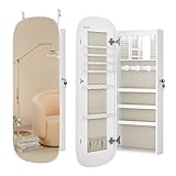 ikea schmuckschrank malm [Breiter Spiegel] Der 42 cm breite Spiegel des Schmuckschranks bietet eine großzügigere Sicht und ermöglicht es Ihnen, Ihr Outfit bis ins Detail zu betrachten, bevor Sie aus dem Haus gehen