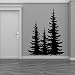 Pine Evergreen Trees Vinyl Wall Decal Sticker