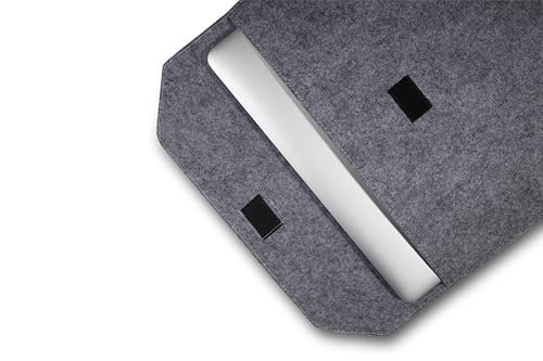 Image of Wolf PRDIE Laptop Bag Sleeve Case Cover for 13 Inch, 13.3 Inch Laptop MacBook Air Pro Waterproof Laptop Sleeve /Cover (Velcro Gray, Bag 13.3 inch)