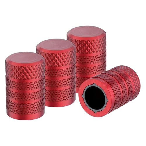 Flaconi 4 valvole pneumatiche, tappo valvola pneumatici auto, tappo pneumatico auto, tappo pneumatico auto, tappo valvola pneumatico, tappo valvola auto, tappo valvola, tappo valvola, adatto per