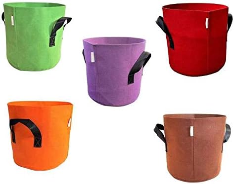 Bootstrap Farmer Grow Bags 7 Gallon Multi-Color 10 Pack