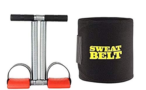 Vendere Men and Womens, Double Spring Tummy with Sweat Belt Waist Trimmer-Ab Exerciser, Body Toner, Fat Buster, Multipurpose Fitness Equipment (B08MYTCBHF) Amazon Price History, Amazon Price Tracker