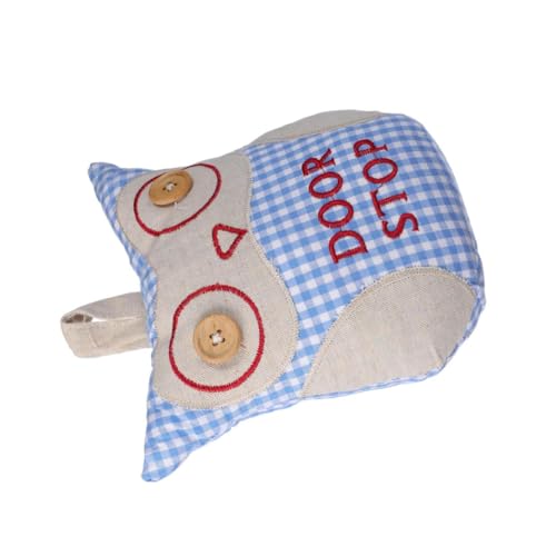 HIAKDOFT Tope de Puerta Búho Decorativo de Tela Peso Diseño Animal Divertido Protector para Puertas y Suelos Adecuado para Habitación Infantil Hogar y Oficina para Alfombra