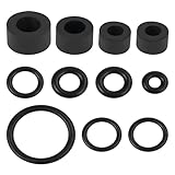 Fuel Bowl Seal Kit Fuel Filter Bowl Drain Valve Housing O Ring Seal Kit Compatible with Ford International 7.3L 99-03 Engines