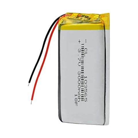 softpoint 3.7v 3000mAh 103565 li ion Lipo cells, Lithium Polymer Rechargeable Battery for interphone Mobile devices Bluetooth 1035653000mAh2pcs Cover