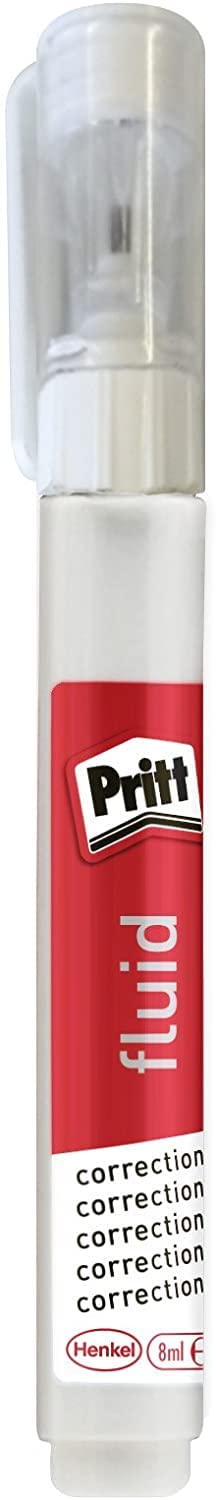Pritt Correttore Pocket Pen, Micropunta Metallica, 2+2 Penne 8ml