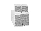 ⭐️ OMNITRONIC Set MOLLY-12A Subwoofer aktiv + 2x MOLLY-6 Top 8 Ohm, weiß