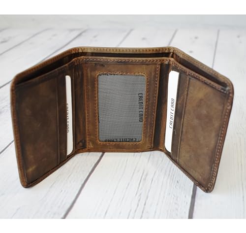 Personalized Trifold Wallet for Men, Custom Wallets for Men, Birthday Gifts for Men, Name Monogram Wallet for Men, Son, Grandpa, and Boyfriend, Wedding, Anniversary, Graduation3