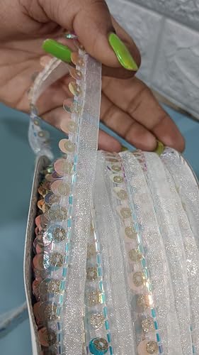 Image of Lace Border for Decorate Saree Suits Dupatta Handcraft Products Size 5 Meter (RM-LACE13)