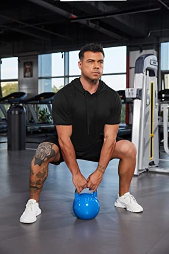 Coofandy Mens Casual Fashion Athletic Hoodies Sport Sweatshirt Workout Lightweight Pullover #TOP4