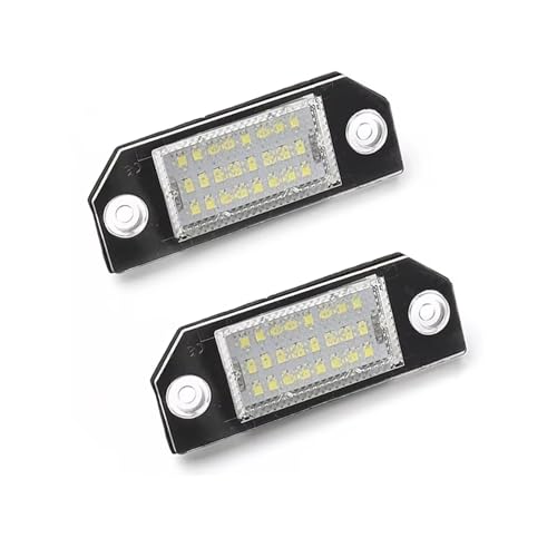 Luz Placa Matrícula Coche LED para Ford Focus y C-Max MK2 2003-2008