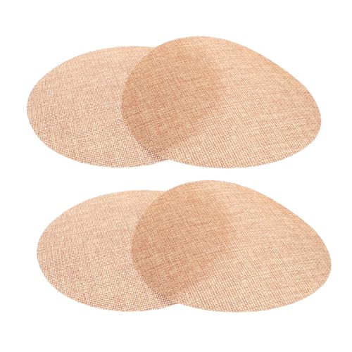 4Pcs Round Fabric Ceiling Lampshade Diffusers for Soft Lighting Design for Decor