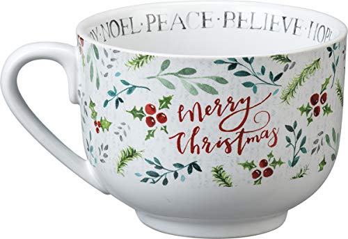 Primitives-by-Kathy-104199-Merry-Christmas-Mug-20-0z-Multicolor Primitives by Kathy 104199 Merry Christmas Mug 20 0z Multicolor
