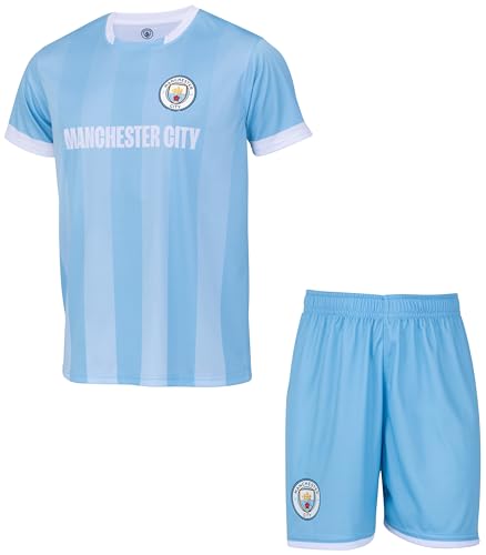 Ensemble Maillot Short Enfant Manchester City - Collection Officielle - 6 Ans