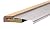 M-D Building Products 78600 1-1/8-Inch by 5-5/8-Inch - 36-Inch TH394 Adjustable Aluminum and Hardwood Sill Inswing, Mill