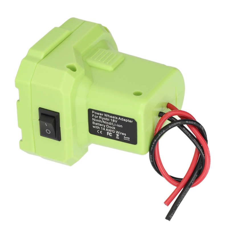 Power Tool Battery Converter Battery Adapter Good Compatibility 14AWG Wire for ONE+ P189 P190 P191