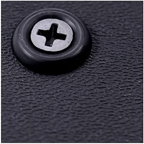 Colored Nylon Finishing Washers - (Black) - (50 Pack) - (0.530 Inch Diameter) Round Top - for KYDEX Holsters, Auto Trim, Art Projects, Home Improvement