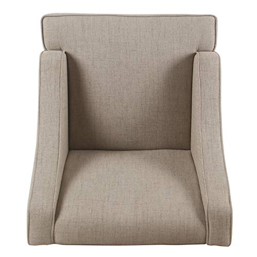 Image of HomePop Swoop Arm Accent Chair - Tan