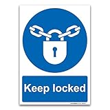 Estándar de seguridad signos apto para su uso en interiores y exteriores