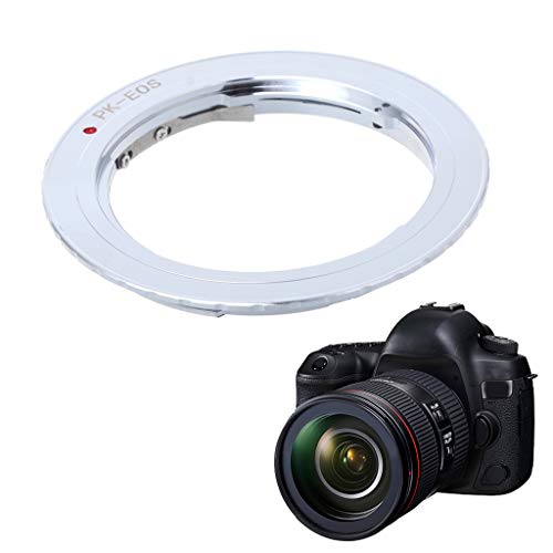 ESden PK-EOS Bague d'adaptation pour objectif Pentax Phoenix PK vers appareil photo Canon EF EOS