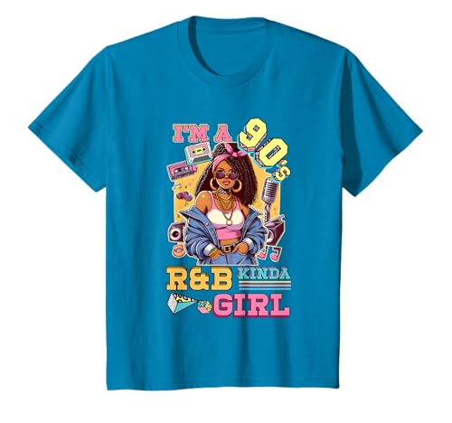 I'm A 90s Kinda Girl Rnb Hip Hop Soul Music T-Shirt