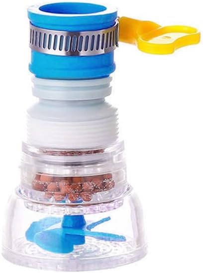 360° Rotating Faucet Booster Shower Kitchen Sink Faucet Extender Water Filter Tap Head Nozzle Activated Carbon Water Purifier