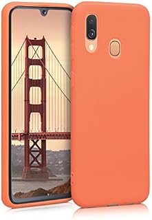 kwmobile TPU Case Compatible with Samsung Galaxy A40 - Case Soft Slim Smooth Flexible Protective Phone Cover - Mint Matte