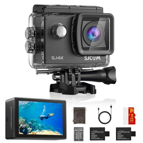 SJCAM SJ4000 Action Cam 4K30fps WiFi Kamera, 40M Unterwasser