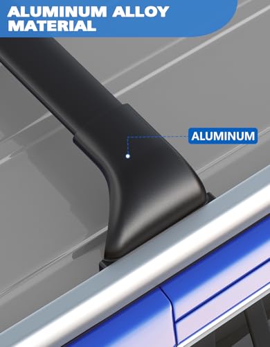 Image of FengYu Roof Rack Cross Bars 300lbs Compatible with Honda CRV CR-V 2017-2022 with Flush Side Rails (Not for 2023 2024 2025 2026), All-Metal Aluminum Roof Rails Crossbars Rooftop Cargo Bar Luggage Racks